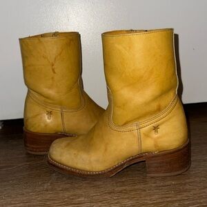 Frye Campus zip short boots